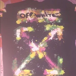 Off white Butterfly effect t shirt